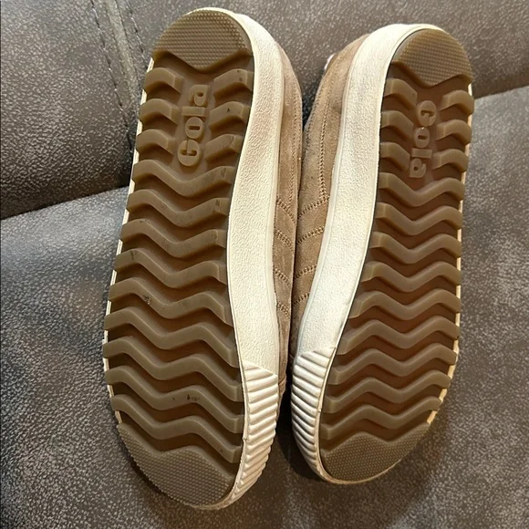 Gola Nordic Plimsolls leather shoes - Picture 6 of 8